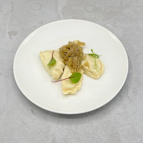 PIEROGI Z KAPUSTĄ I GRZYBAMI