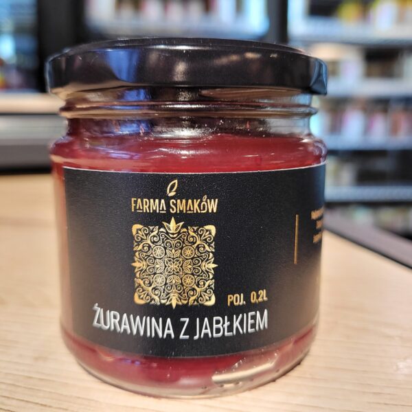 ŻURAWINA Z JABŁKIEM