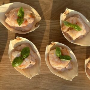 CHRUPIĄCA KREWETKA Z SOSEM SŁODKO-KWAŚNYM