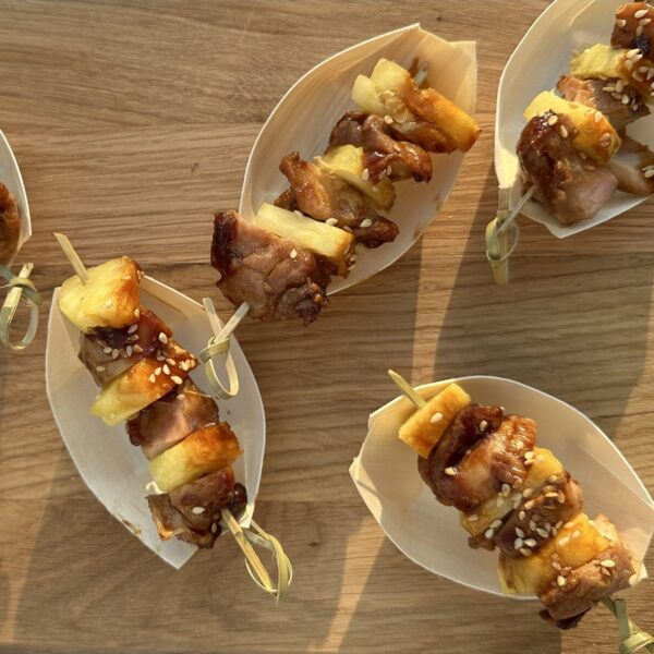 MINI KORECZEK TERIYAKI Z KURCZAKA I ANANASA