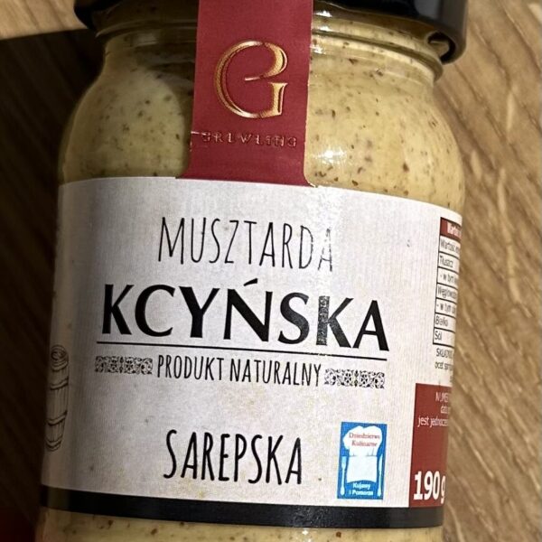 MUSZTARDA KCYŃSKA SAREPSKA